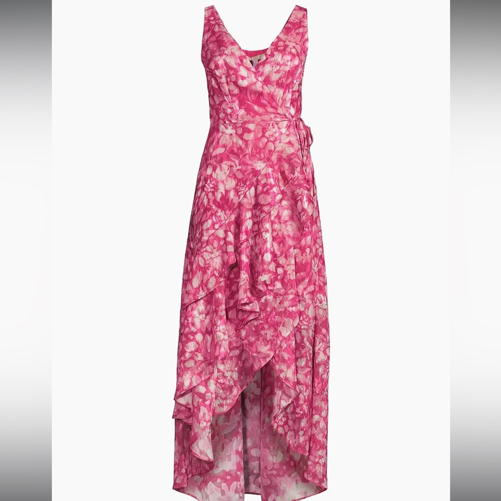 Anthropologie Hutch Isadora Sleeveless Wrap Midi Dress